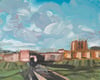 Carlisle Castle Study (Framed original)
