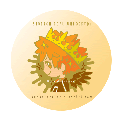 Image of Sunshine Zine: Enamel Pin