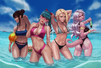 Dragon Ball Beach Girls