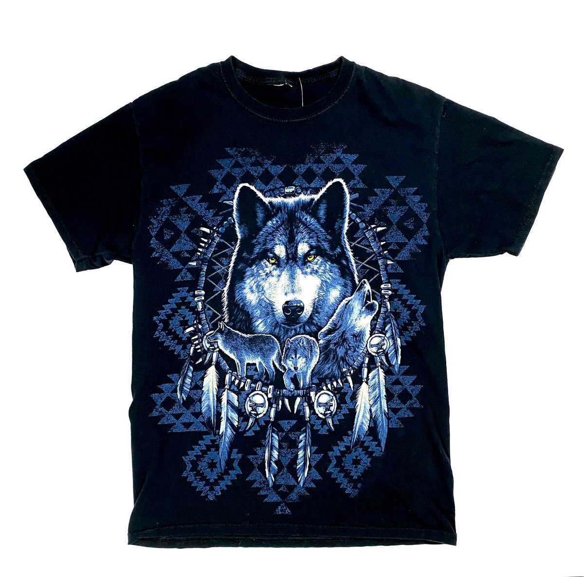 (M) Alpha Wolf Pack Tee | Back to Life Vintage