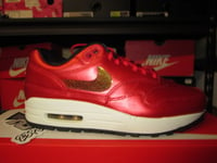Image of Air Max 1 "University Red/Metallic Gold" WMNS