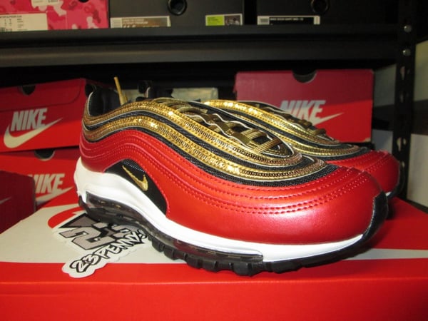 Air Max 97 "University Red/Gold Sequin" WMNS - areaGS - KIDS SIZE ONLY