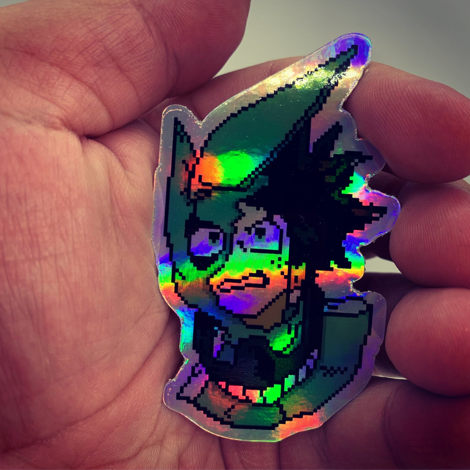 Image of Holographic Deku Sticker