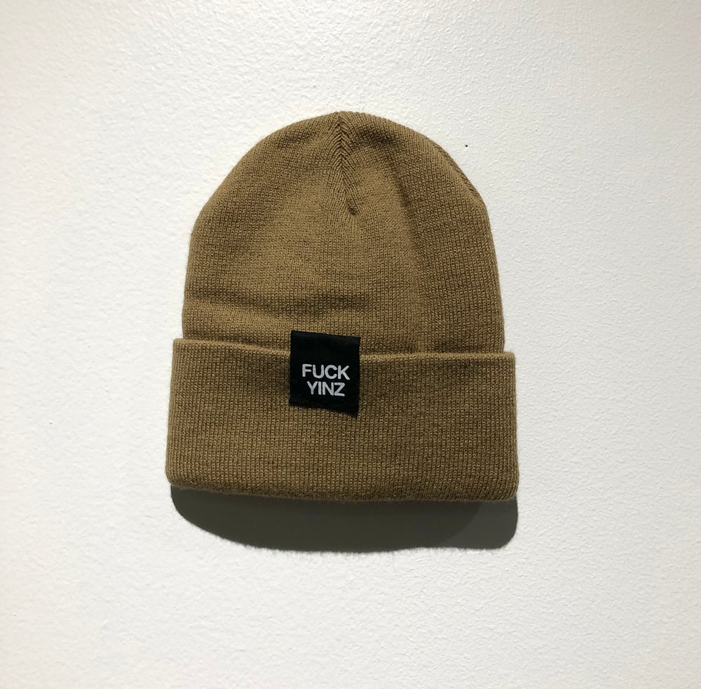 Image of BEANIE LIGHT BROWN