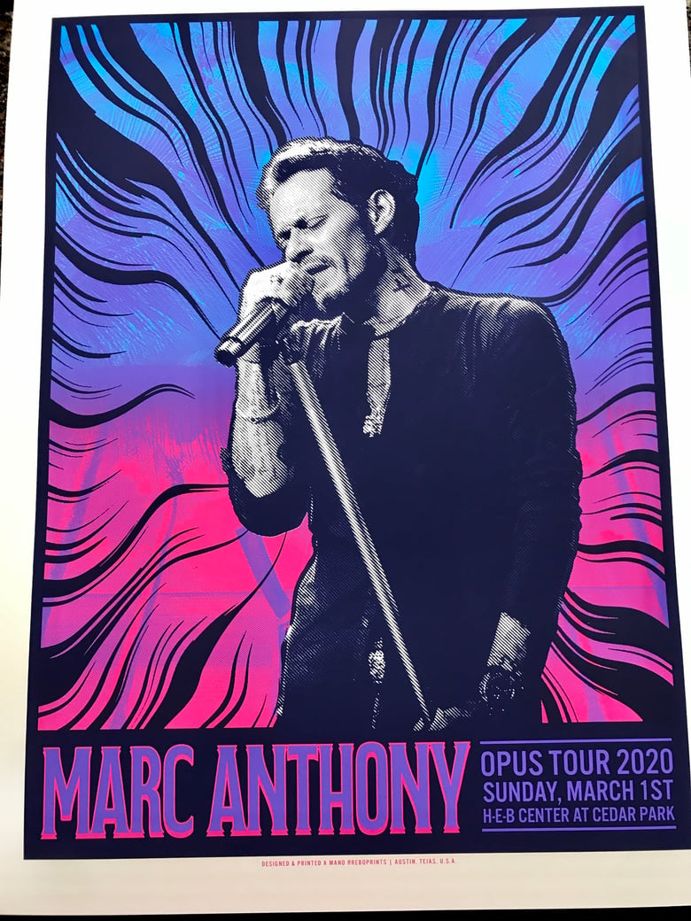 Image of Marc Anthony gigposter