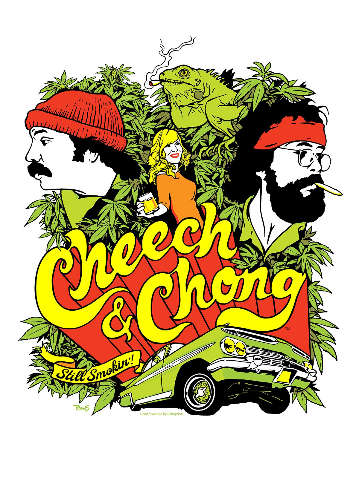 Cheech & Chong “Still Smoking Tour” | REBOPRINTS