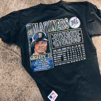 Image 2 of Original 1991 Ken Griffey Jr. Nutmeg Mills Tee.