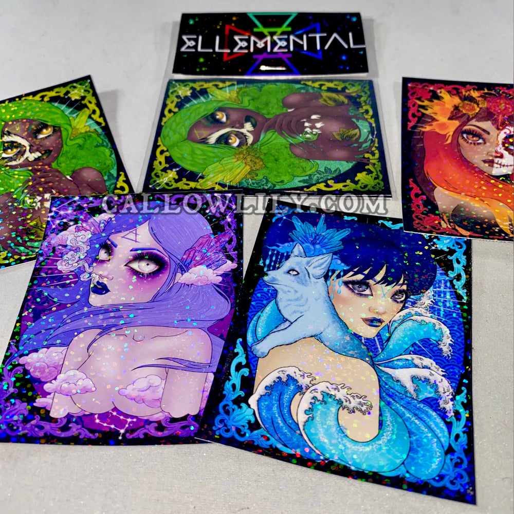 Image of Holographic sticker packs 