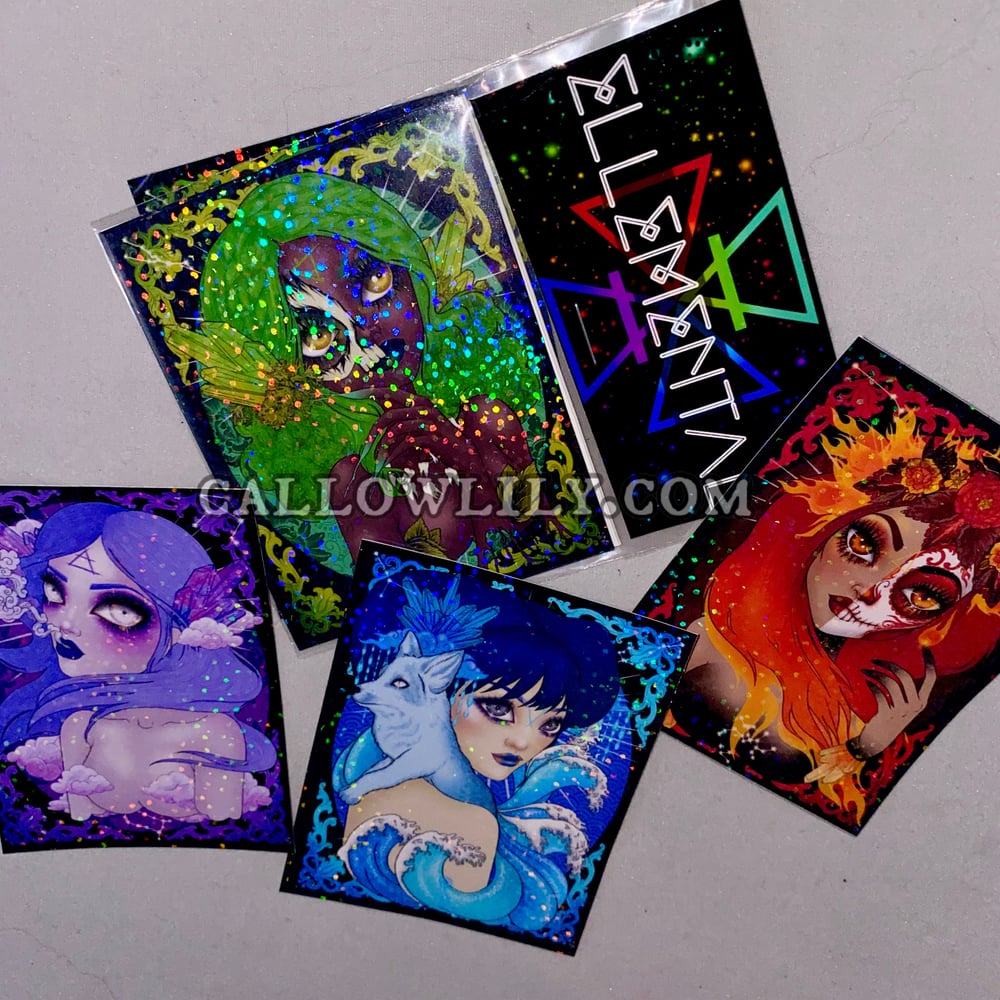 Image of Holographic sticker packs 