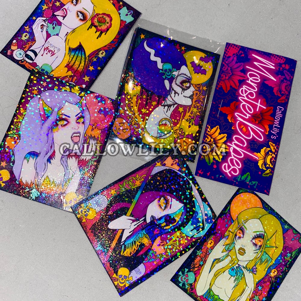 Image of Holographic sticker packs 