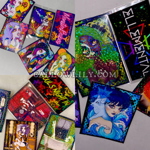 Image of Holographic sticker packs 