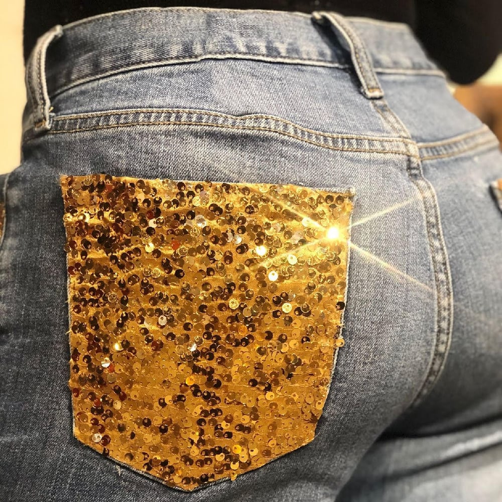Image of Gold Junk Jeans