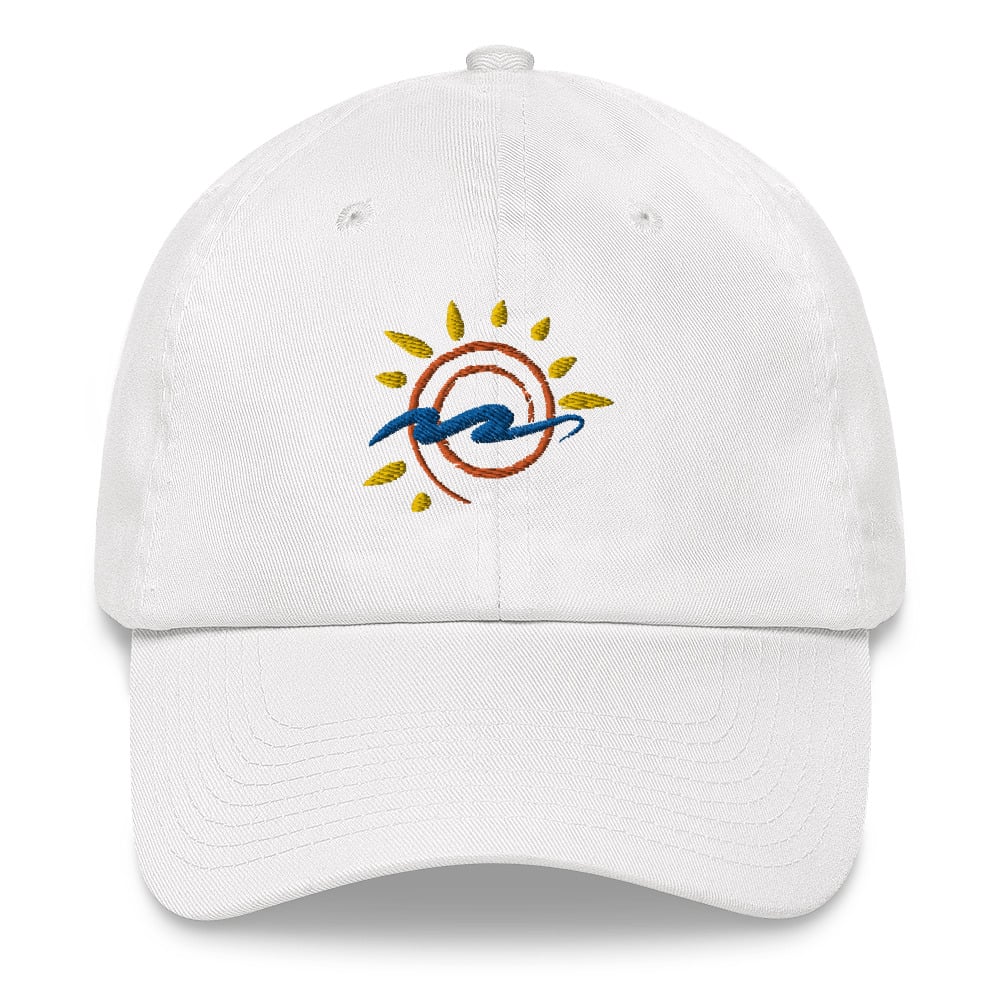 Image of Gulf Sands Dad Hat- White