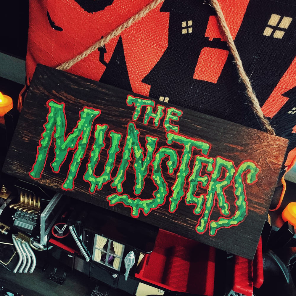 Image of Munsters Decor Sign