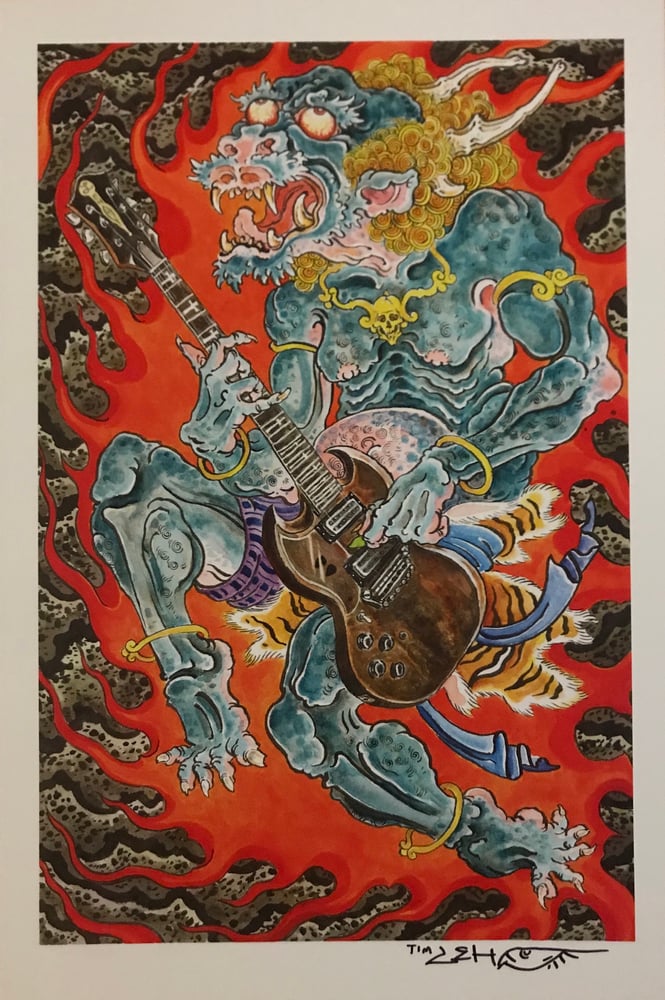 Image of Tim Lehi “Tony Oni” Signed Poster