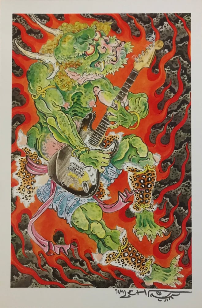 Image of Tim Lehi “Rory Oni” Signed Poster