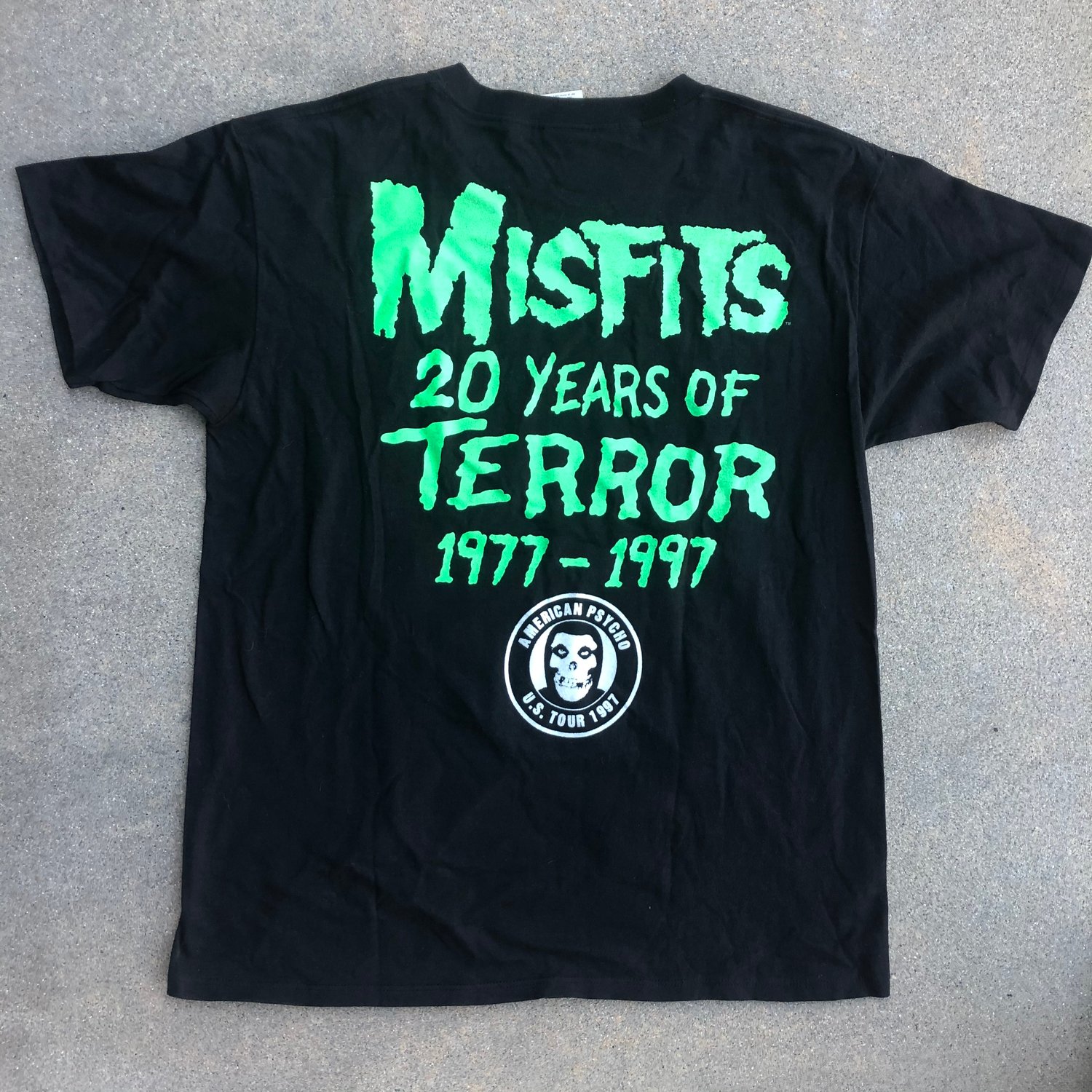 1997 MISFITS “20 Years Of Terror” Tee | Wornography