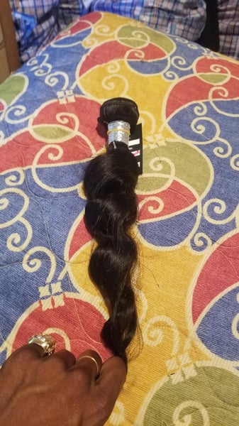 Image of Ten 20" Premium Quality Raw Indian Hair Extensions