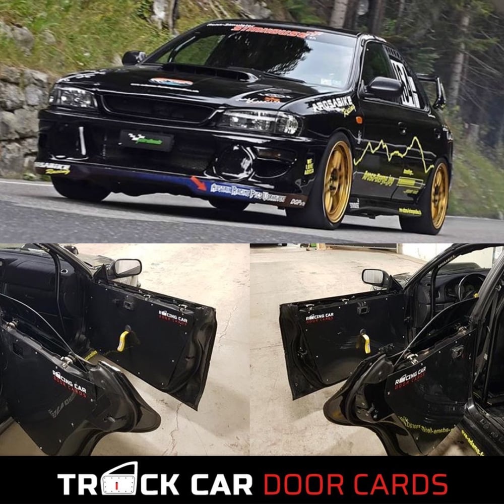 Image of Subaru GC8 4 Door - Rally / Track Car Door Cards