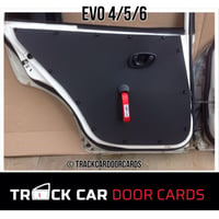 Image 4 of Mitsubishi Evo 4/5/6/ Rally / Track Car Door Cards