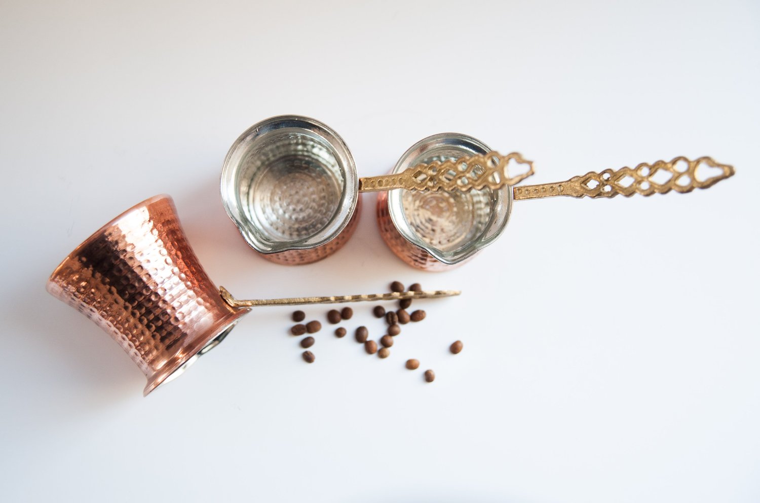 Image of COPPER COFFEE POT