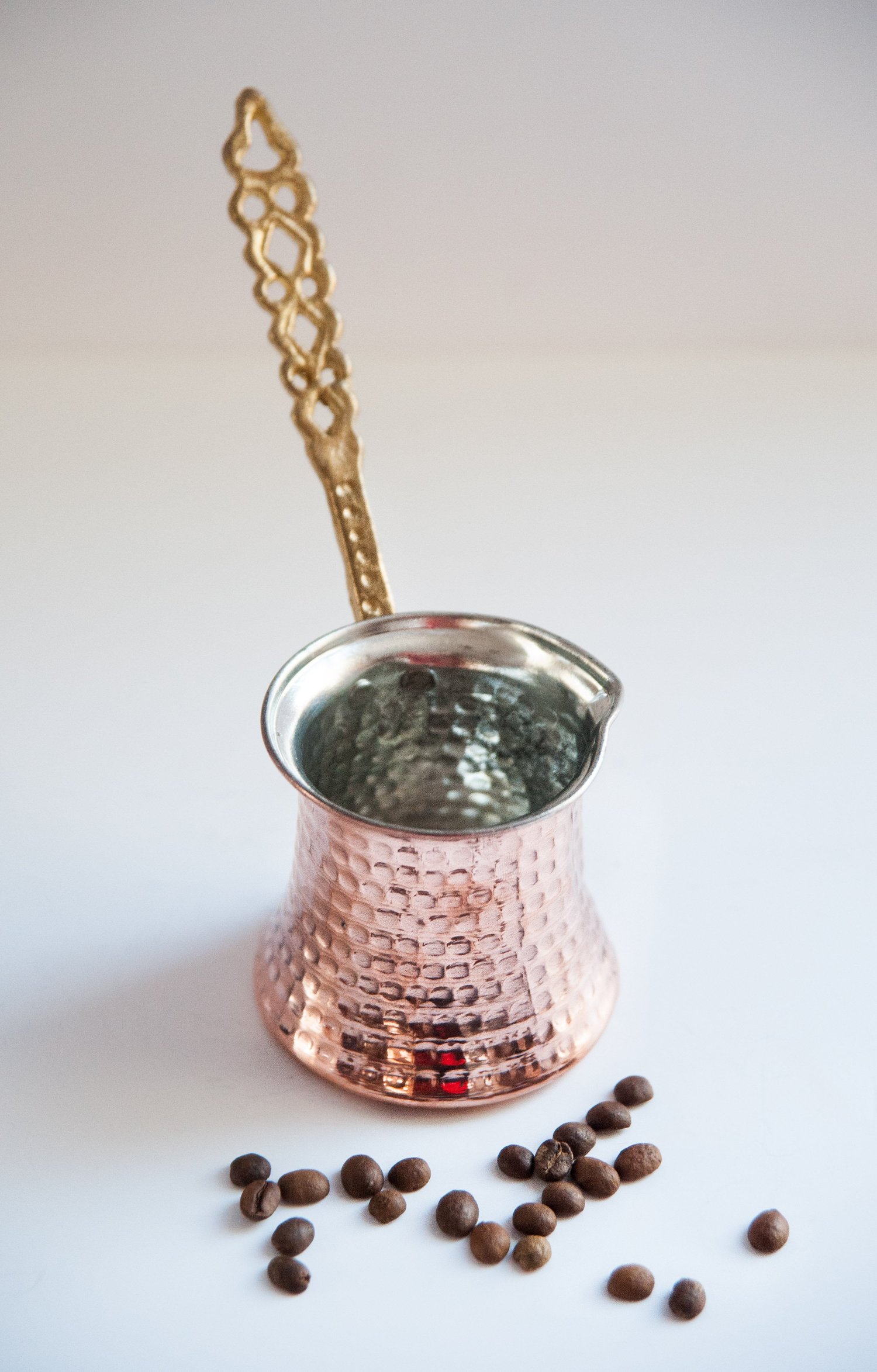 Image of COPPER COFFEE POT