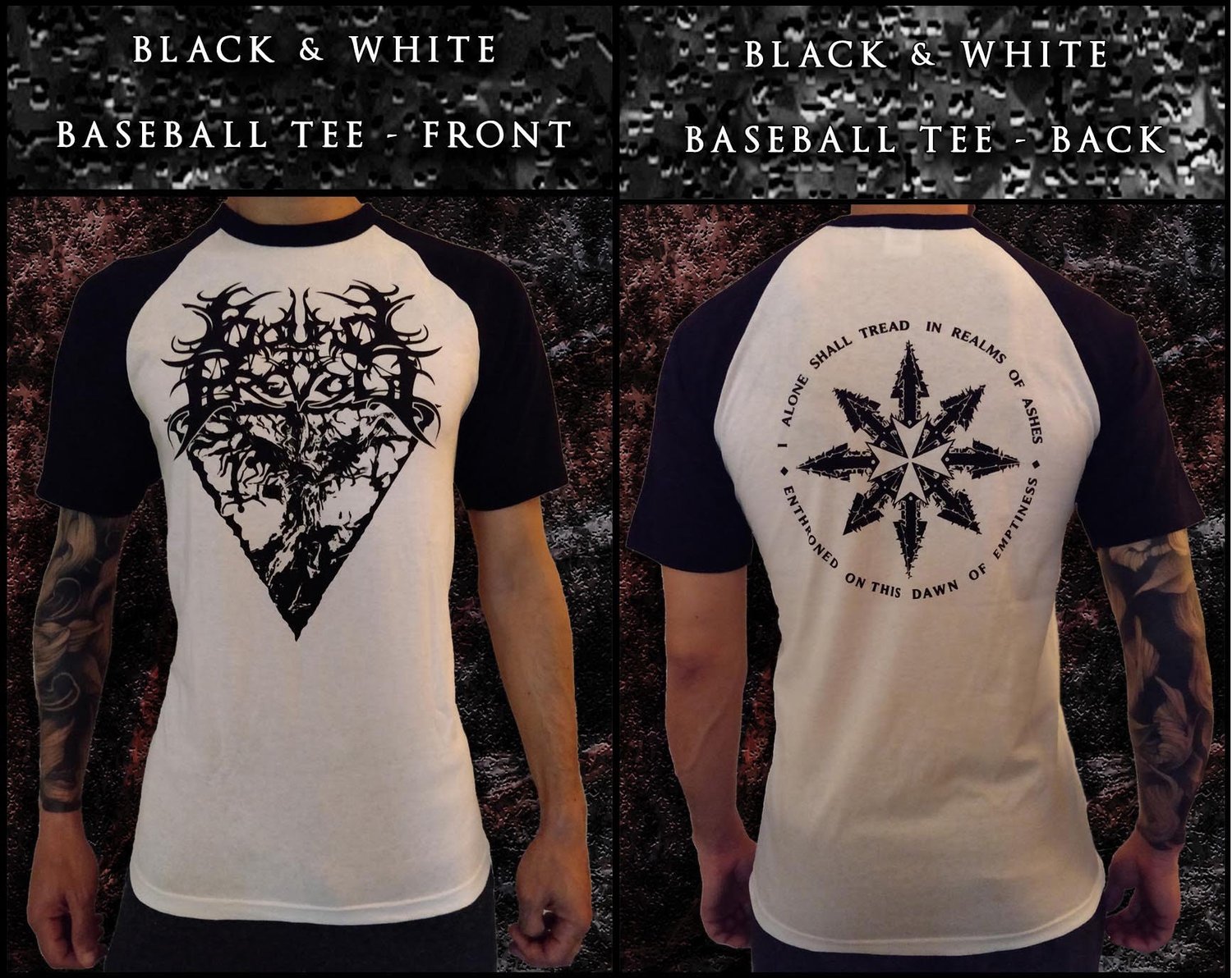 Dawn Of Emptiness Baseball T Shirt Bound To Prevail Dawn Of Emptiness Baseball T Shirt Bound To Prevail