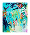 Seaside Jungle Giclee Print
