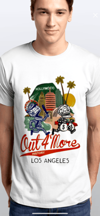 Image 4 of Out4More Goes Hollywood T-shirt