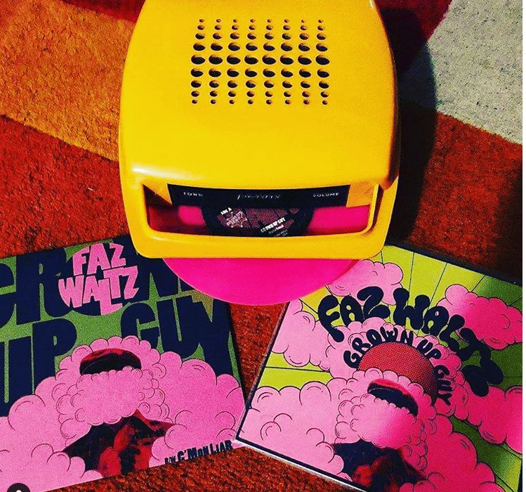 Faz Waltz "Grown Up Guy" vinyl single