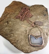 Image 1 of Copper Agate Necklace V 