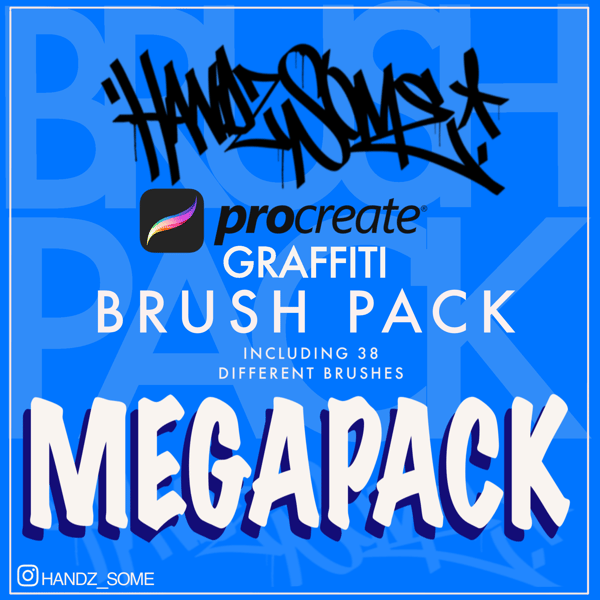 Image of Graffiti Brush Pack - MEGAPACK 