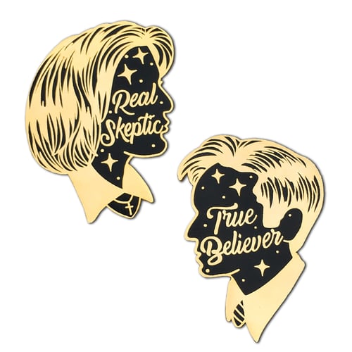 Image of Real Skeptic and True Believer - Lapel Pins