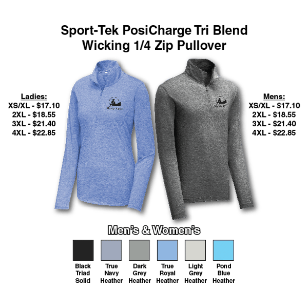 Image of Marquette Mens Embroidered Tri Blend Pullover