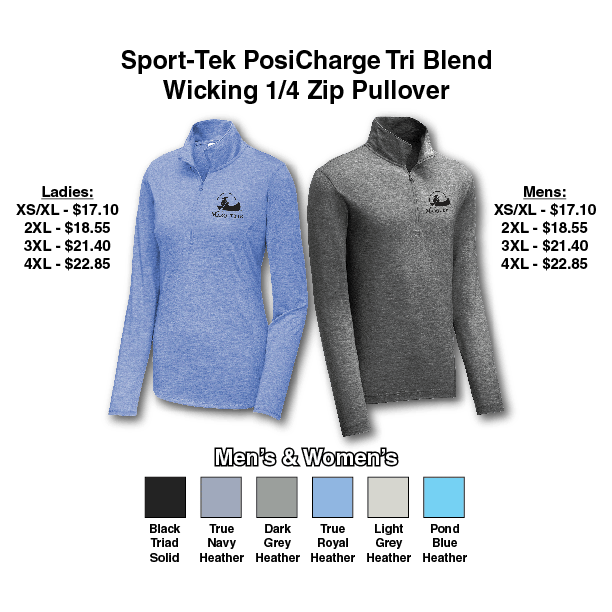 Image of Marquette Mens Embroidered Tri Blend Pullover