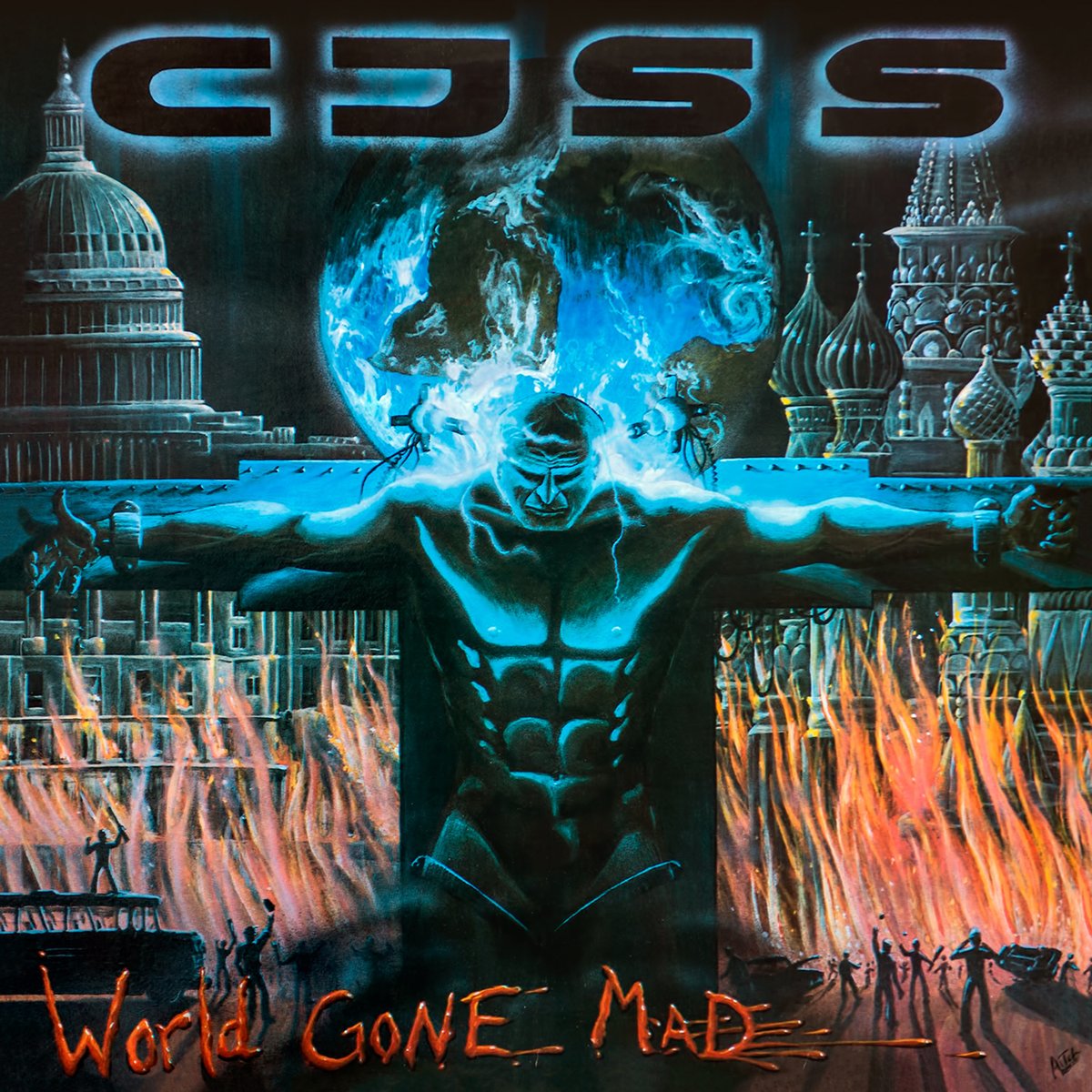 Don t go insane. CJSS album: World gone Mad. Обложки альбомов 2020. CJSS. Альбомы музыкантов 2020.