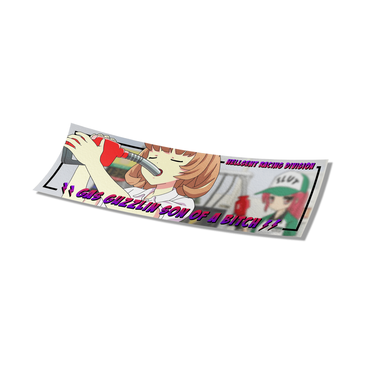 Image of Dame Más Gasolina Sticker