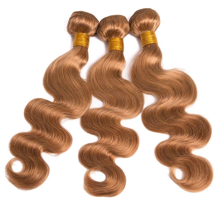 Luxe Peruvian Body wave (Honey Blonde #27)