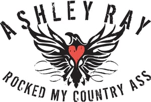 Image of Rocked My Country Ass Sticker