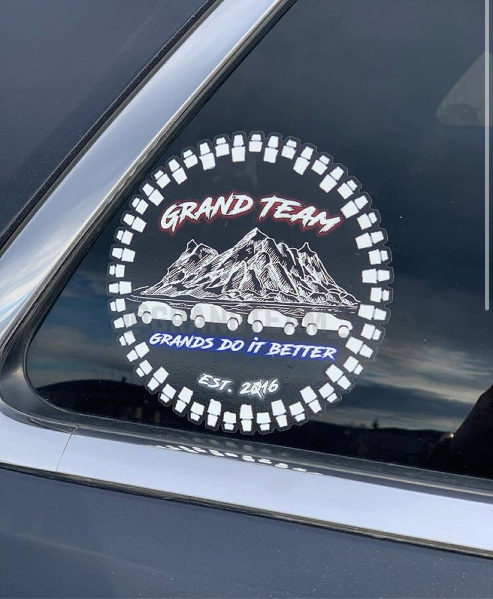 Image of Grand Team 6”x6” Logo Decal 