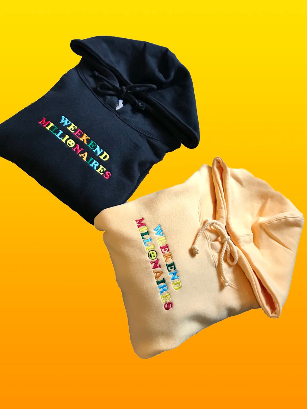 Weekend Millionaires Hoodie Juicy Peach 