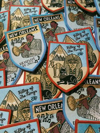 Image 2 of New Orleans Iron on Travel Patch