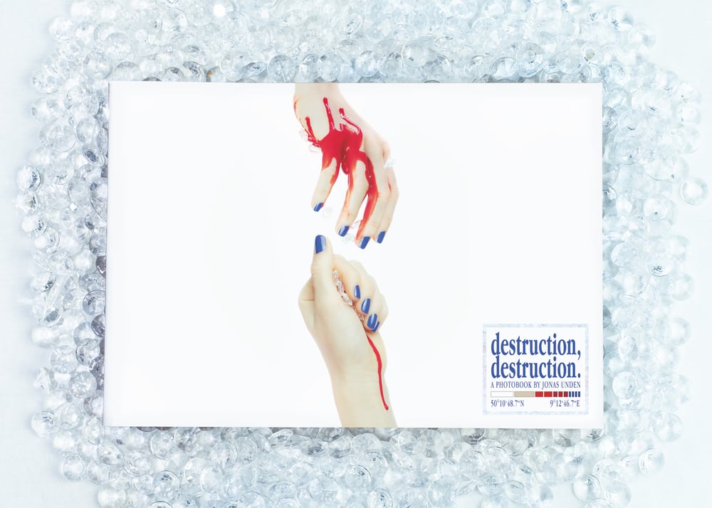 Image of destruction, destruction. (photobook by Jonas Unden)