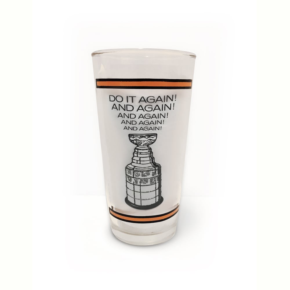 Philadelphia Flyers - Vintage 1974-1975 Stanley Cup Champions Cup Glass