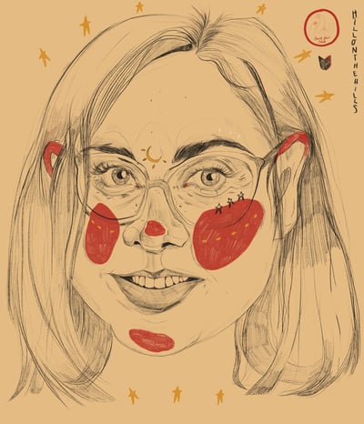 Image of Digital Portrait - Sketch Only