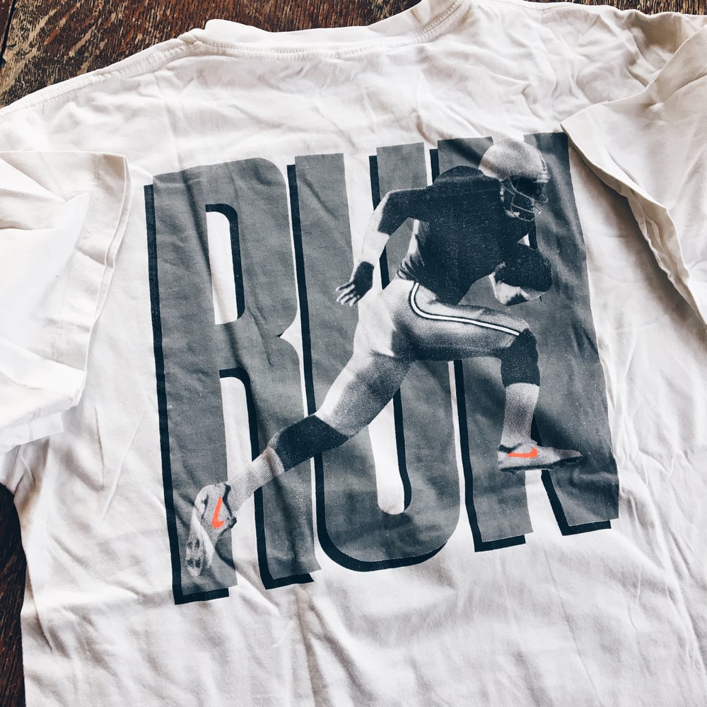 Image of Original Late 80’s Nike Bo Jackson “Hit And Run” Tee.