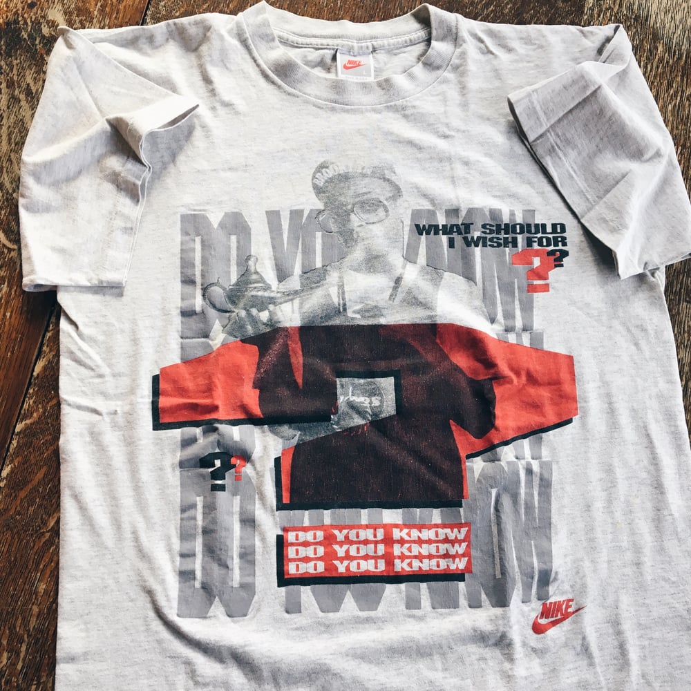 Image of Original Late 80’s Nike Spike Lee “Do You Know?” Tee.