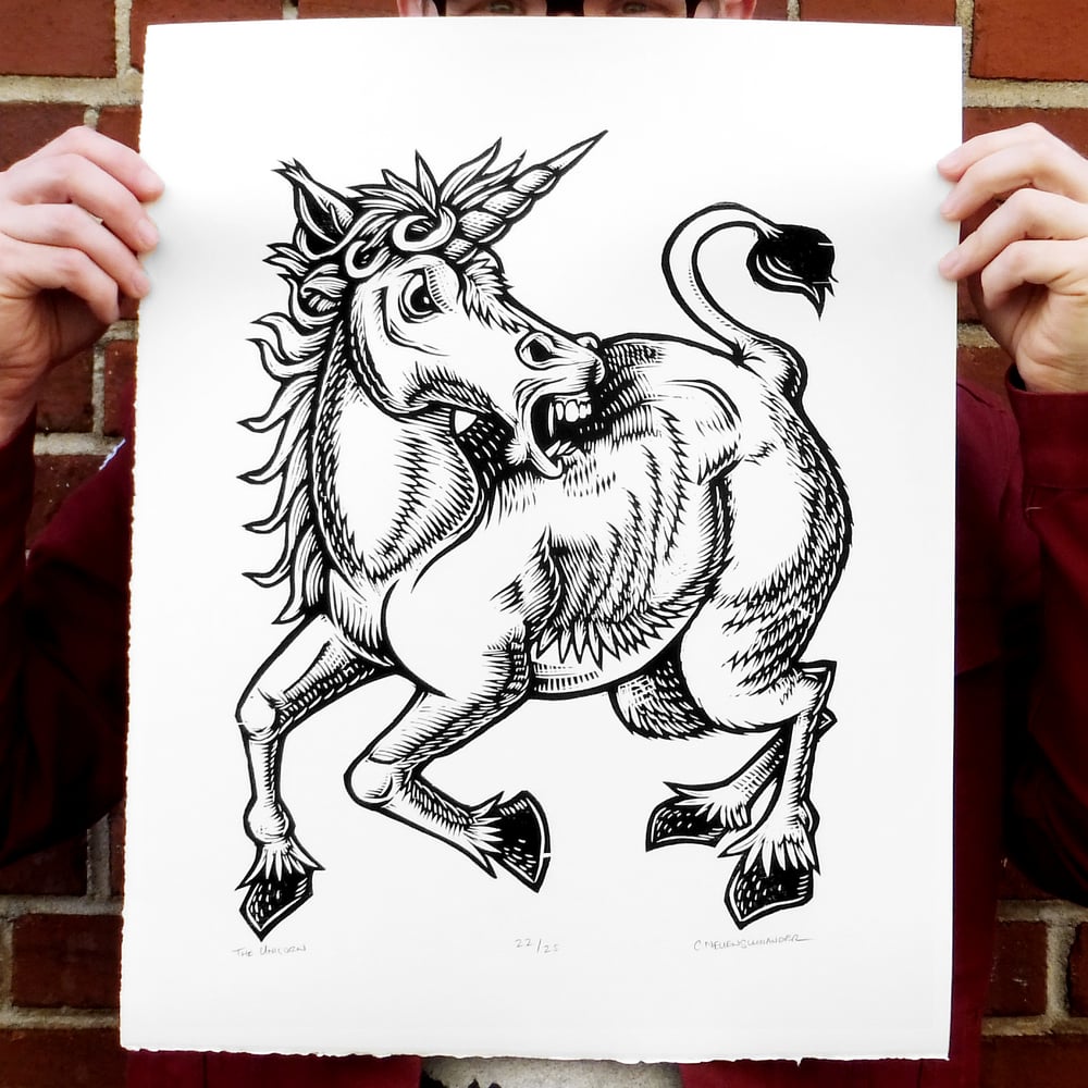 The Unicorn print
