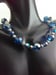 Image of BLUE AB SWAROVSKI NECKLACE