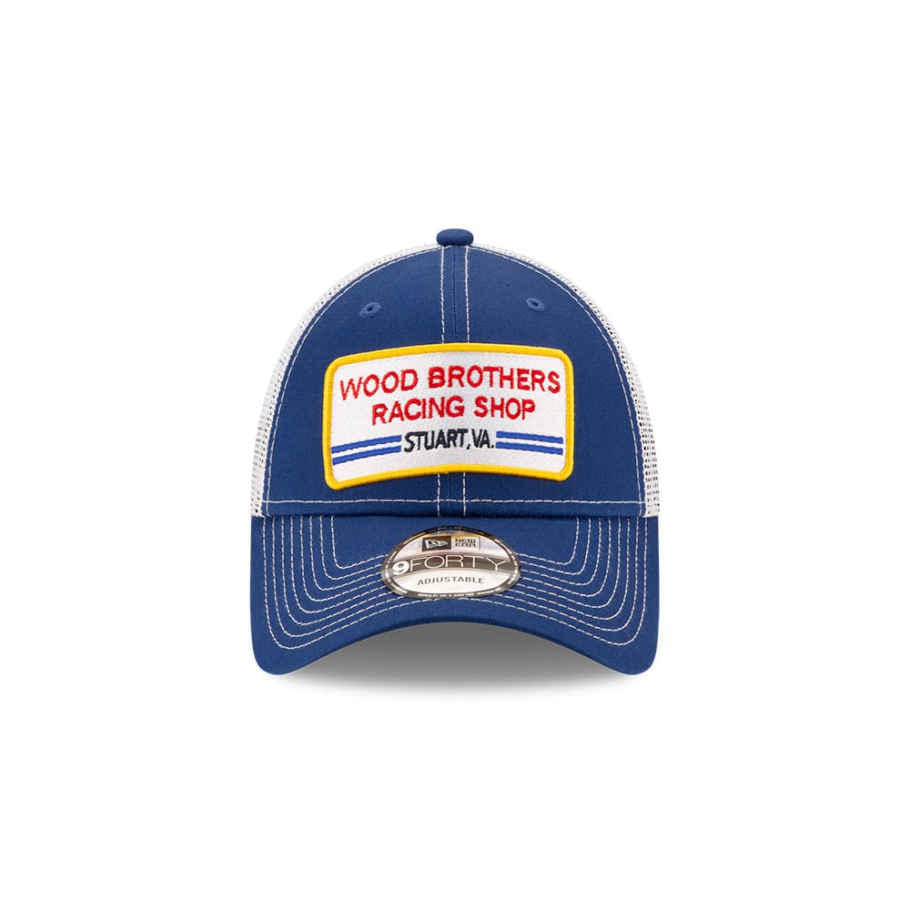 wood brothers racing trucker hat